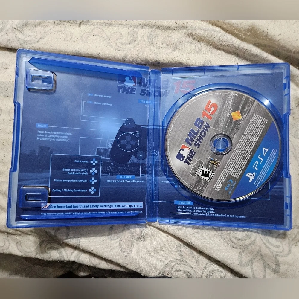 MLB The Show 15 PS4 Yasiel Puig Cover - Original Case!